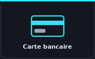 carte bancaire